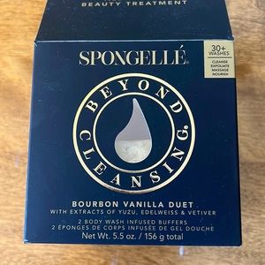 ⭐️ Spongelle Beyond Cleansing Bourbon Vanilla Body Wash Buffer. Still in plastic